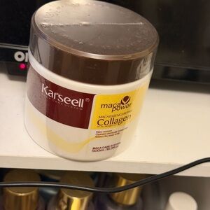 Maca Power Collagen Hair Treatment - Brown and White